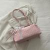 Sweet Polka Dot Underarm Bag - Trendy Casual Bag with Simple Design and Large Capacity, Single Shoulder Bag