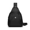 Schoolbag Backpack Women's Canvas Bag Multifunctional Small Travel Backpack Simple Fashion Oxford Cloth Oblique Cross Commuter Small Breast Bag