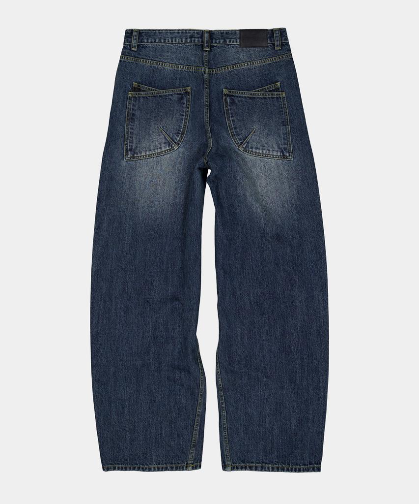 SLOWACID Refined Essential Wide Denim Pants [Blue]