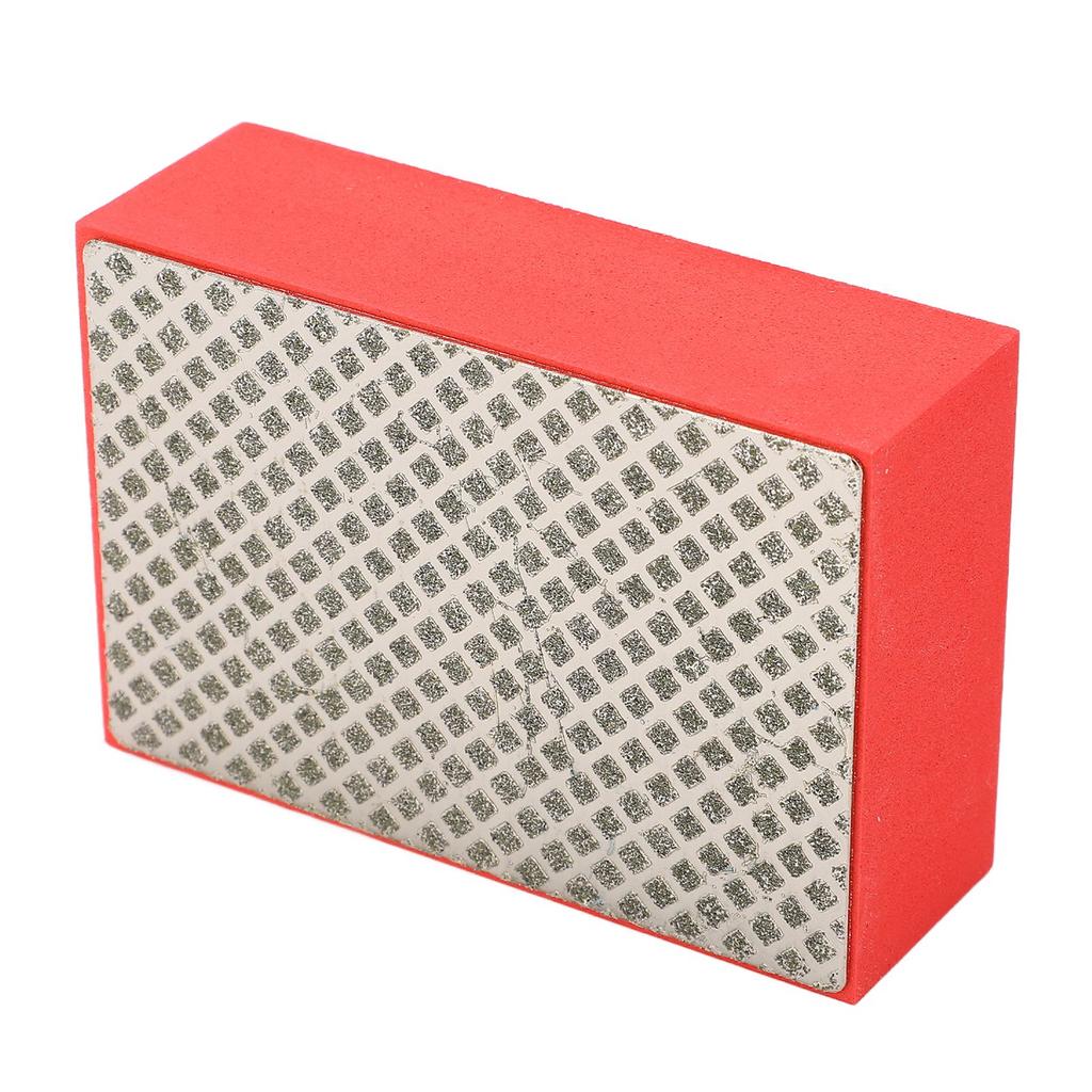 60 Grit Mesh Diamond Hand Polishing Pad Wear Resistant Reusable Diamond Hand Sanding Pad Grinding