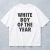 White Boy Of The Year Grappig Grafisch T-shirt, Unisex T-shirt, Sarcastisch Humor Shirt, Verjaardagscadeau voor Hem