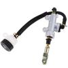 Rear Foot Brake Master Cylinder Universal Pump Folding Design with Oil Cup for Geely CK Brake Cylinder and Off-road Motorcycle