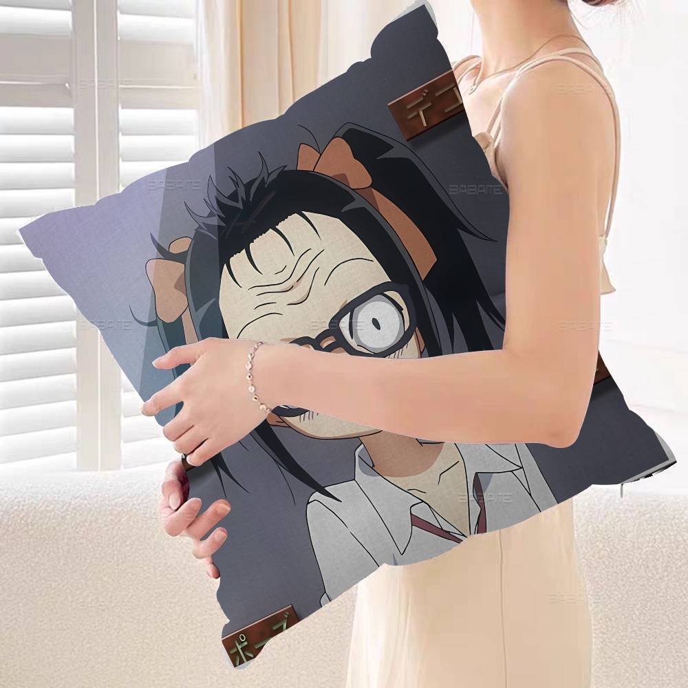 Game Tomoko Kuroki Cushion Cover Pillow Cover Decor Pillowcase Printed Cushion Case for Couch