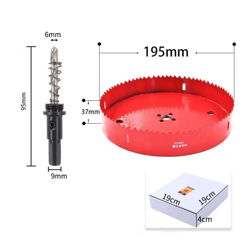 M42 Hss Metal Hole Saw Cutter Drill Bit For Wood Plaster Board Supplies Tools