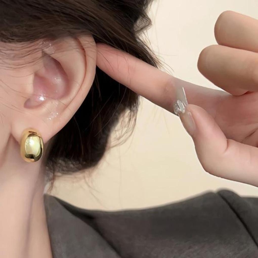 Women's Daily Accessory Sari Volume Bean Earrings