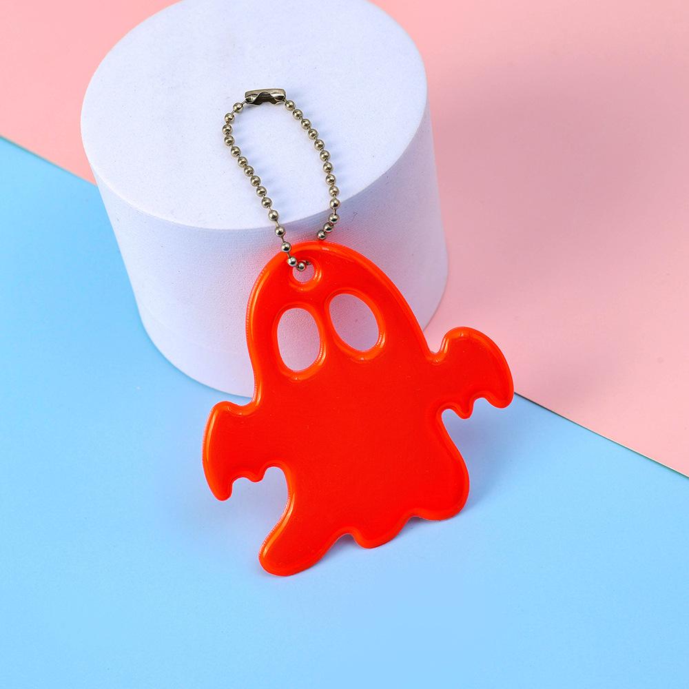 Ghost Reflective PVC Safety Pendant for Outdoor Cycling Backpacks
