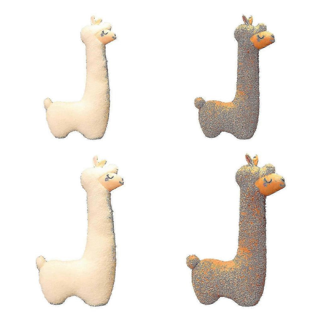 26-27 Llama Body Pillow Giant Alpaca Plush Long Body Pillow Fluffy Alpaca Stuffed Animal, New-xdd