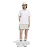 Adidas Golf Golf Monogram Kurzarm-Polo für weiße Damen,