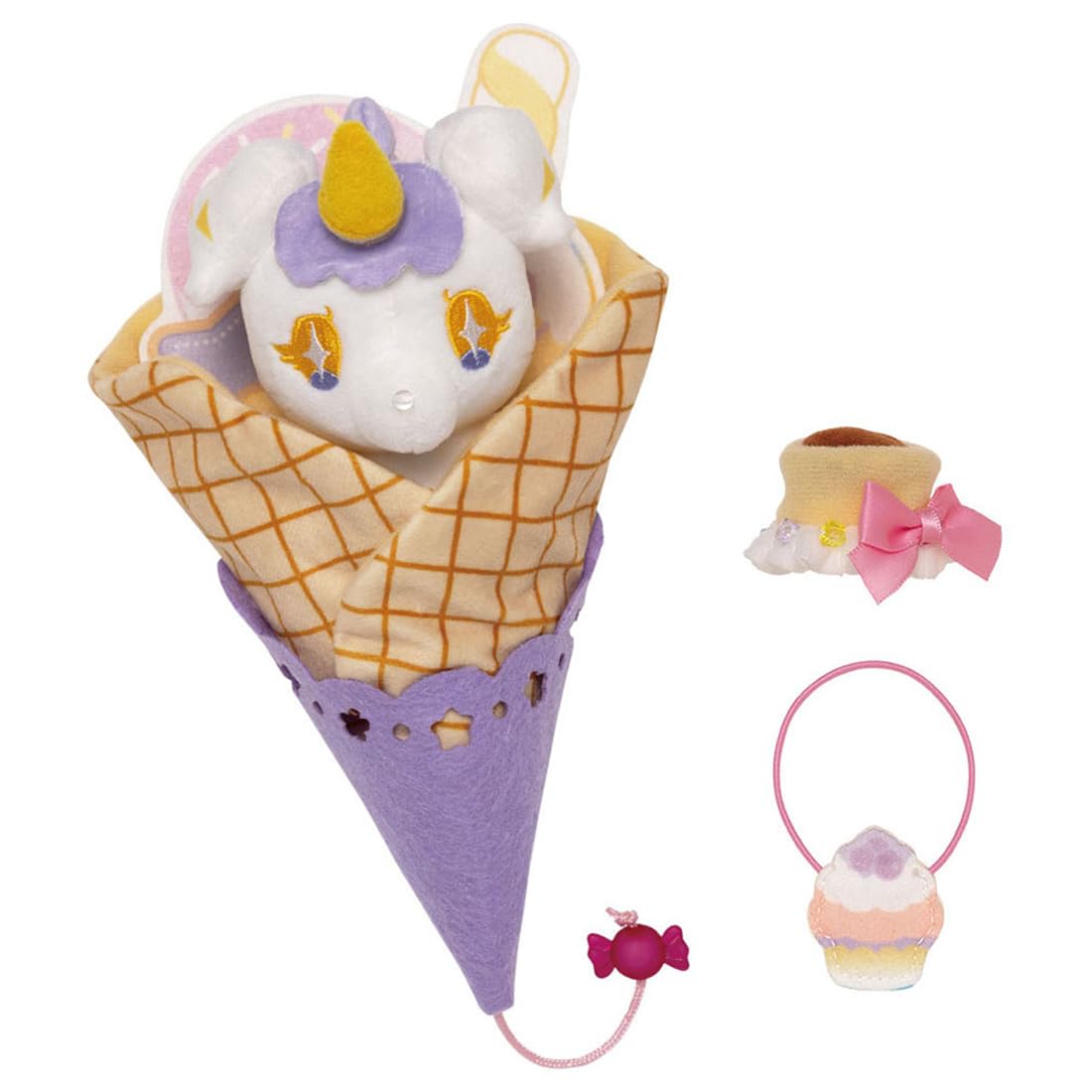 

TAKARA TOMY Secret Eye Puri Plush Toy R Set Palm-Sized Puri-kon