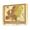 Map of Europe () Tin Poster Customized Wall Art Retro Vintage Metal Signs for Fans Room Luxury Decoration Gaming Wand Deko