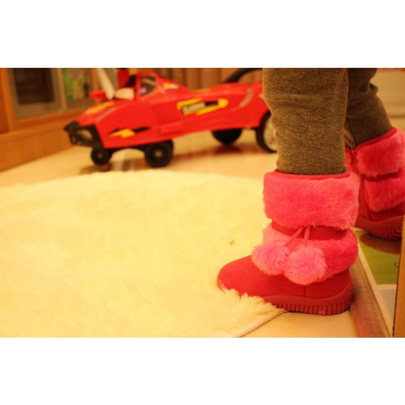 Детские зимние сапоги утолщенные и бархатные — фото 13