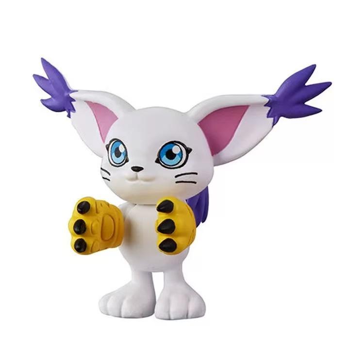 Japan Capsule Digimon Adventure Greymon Digimon Finished Product  Decorations All 8 Action Figure MODEL TOYS