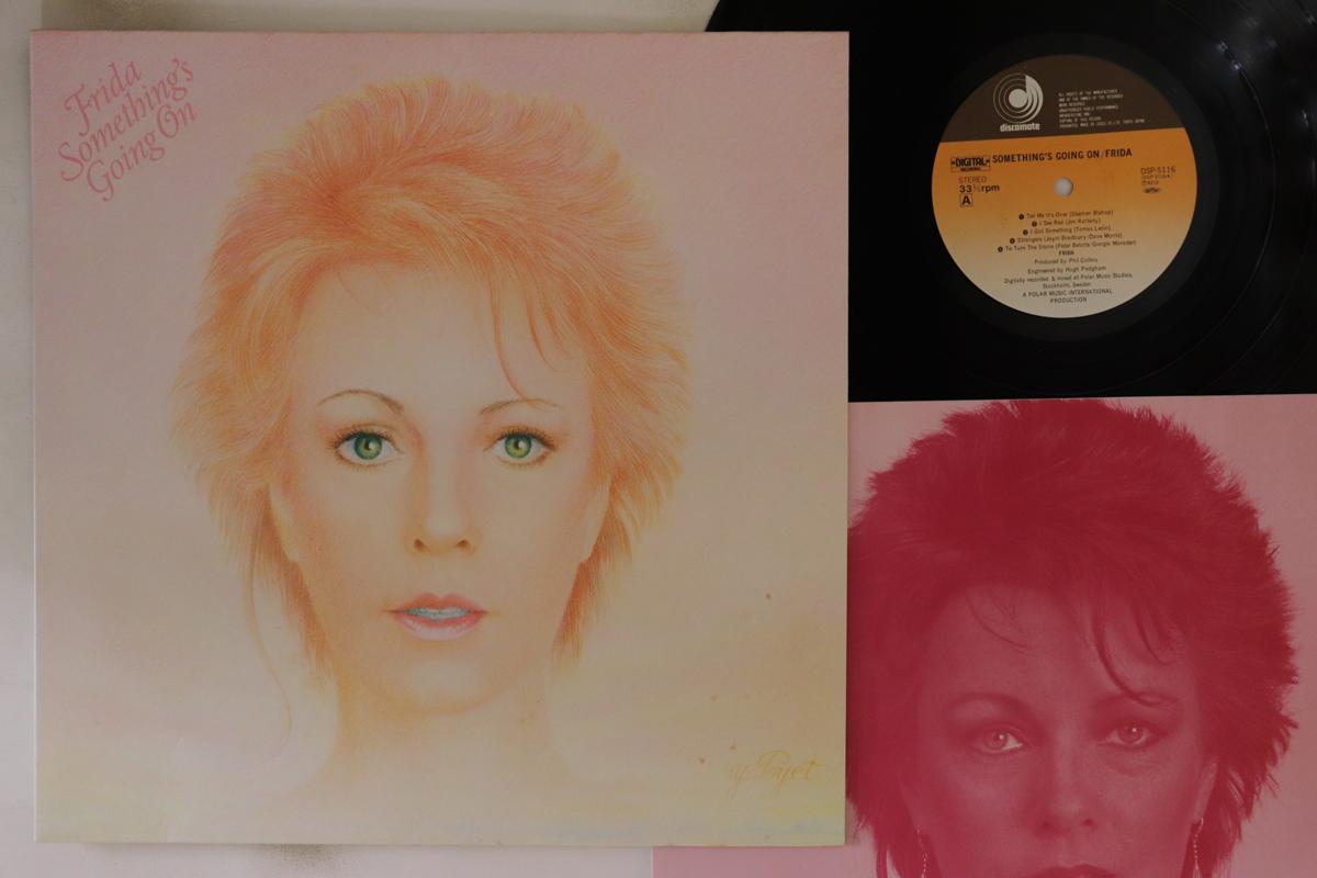 

LP Record FRIDA - Something s Going On DSP5116 DISCOMATE 1982 Japan Pop Used