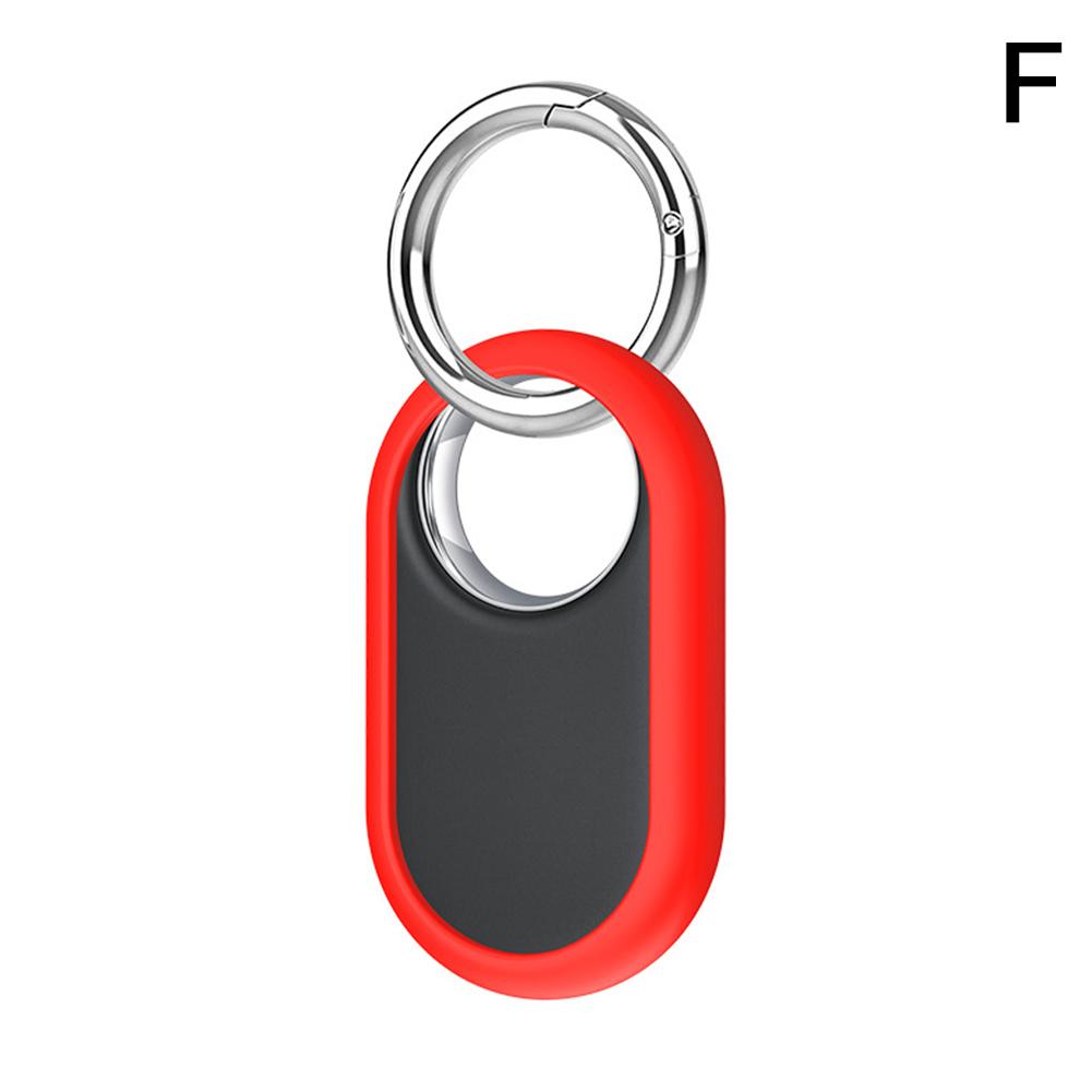 Soft Silicone Protective Case For Samsung Galaxy SmartTag 2 Locator Tracker Case Keychain Anti-lost Cover Sleeve For Pet Supply