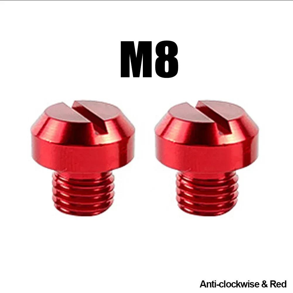 2pcs Universal M10 Motorcycle Mirror Hole Plug Screw Bolts For Triumph Bonneville Triumph Street Triple 675 Motorcycle Mirror