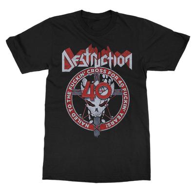 Best DESTRUCTION Band Graphic Cotton T-shirt Unisex Summer Short Sleeve Fashion Brand Tee Luxury Casual Vintage Retro Top