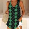 Canottiere Geometriche Stampate in 3D per Donna Allenamento Yoga Palestra Magliette Sportive Estive Stampate Taglie Forti Canotte
