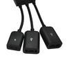 Multi-Functional Three-in-One OTG Adapter Cable for Android Micro USB: Connect Mouse & Keyboard with Power Supply