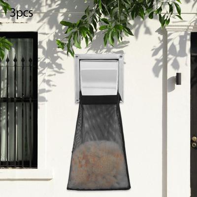 3Pcs Dryer Catcher Collector Bags Lightweight Vent Dust Duct Covers for Home Outdoor