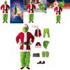 The Grinch Costume Set With Plush For Holiday Celebrations