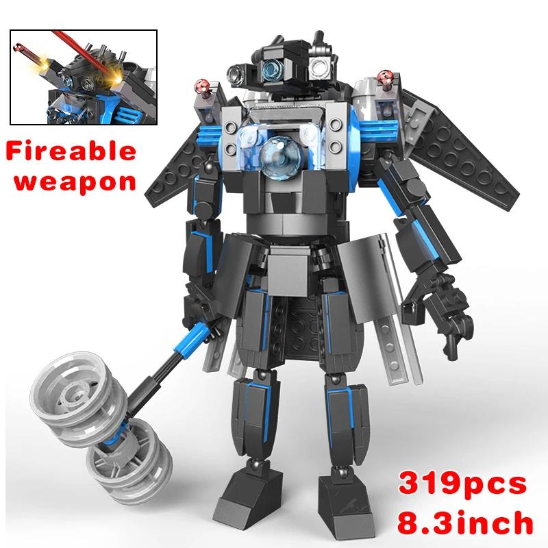 Vânzare de lichidare Toalete Skibidii Blocuri de construit Jucării Titan Clock King TV Man Figurine Cărămizi pentru Copil Idei de Paște Cadou Vânzare en-gros