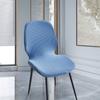 Curved Armless Chair Cover Slipcover Dining Chair Cover, Reusable Wingback Side Chair Slipcovers Covers Modern Chair Seat Slipcover Washable