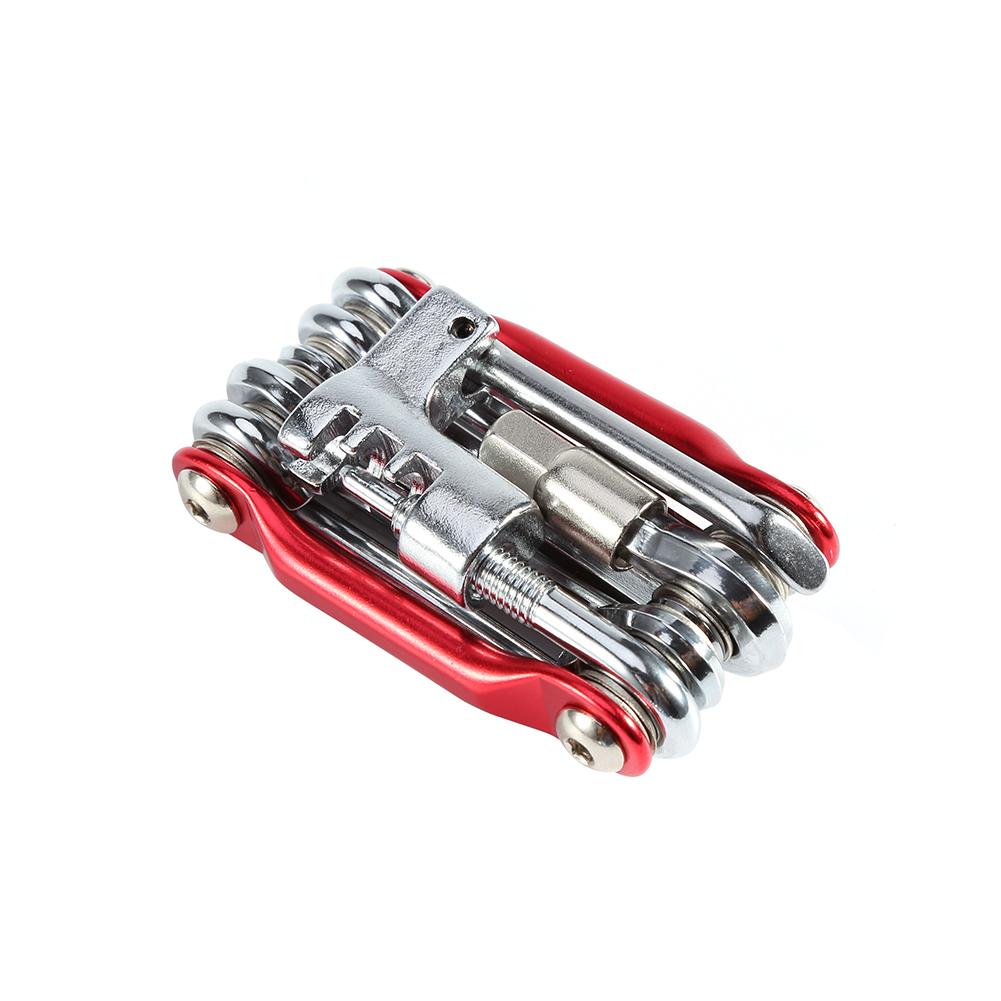 11 in 1 Transformers Bicycle Repair Tool Bike Pocket Multi Function Folding Tool