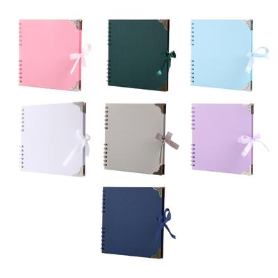 DIY Album na scrapbooking Pevná väzba Kraftový papier Scrapbook Fotoalbumy 60 strán Pamätný kniha pre párty Rodinu, Svadbu