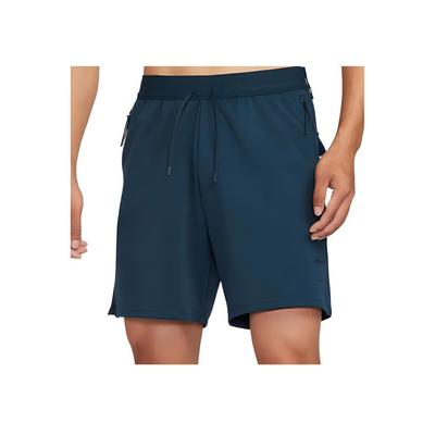 Lace Solid Straight Casual Shorts Men Shorts Dark-Blue FV8699478
