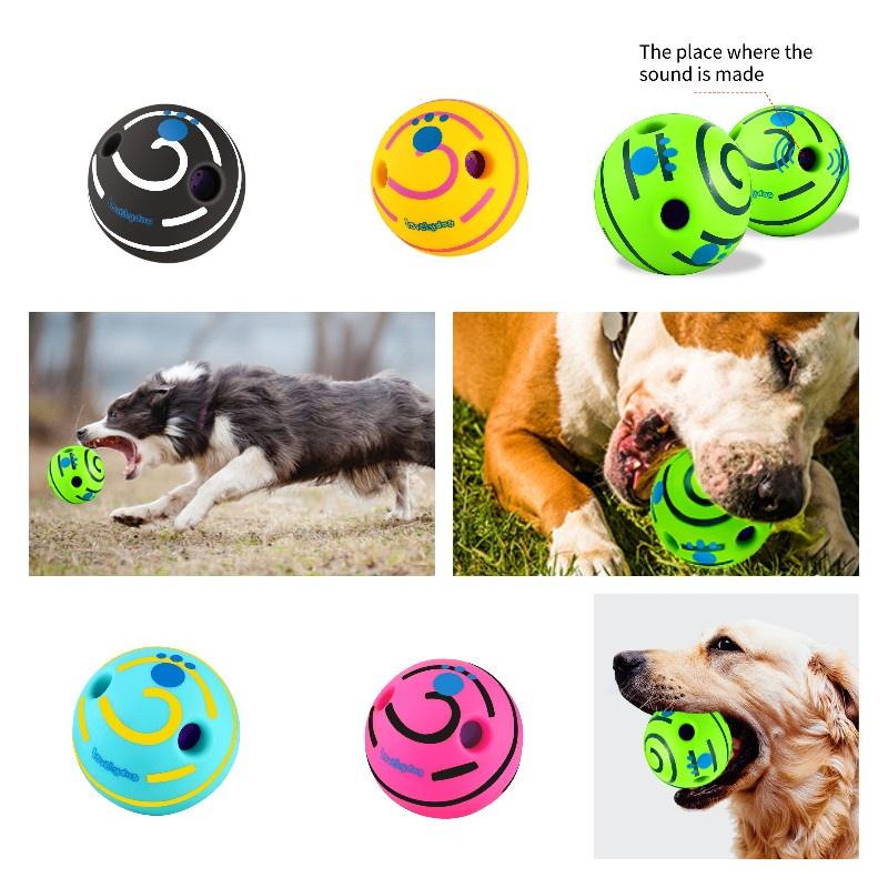 Fun And Durable Squeaky Ball Toy For Dogs 14cm