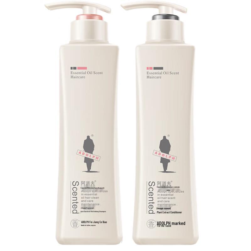 

ADOLPH Anti-Dandruff Refreshing Shampoo & Conditioner Set (680ml x 2)