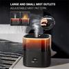 Digital Display Simulation Flame Humidifier Large Capacity Home Mist Diffuser, EU Plug