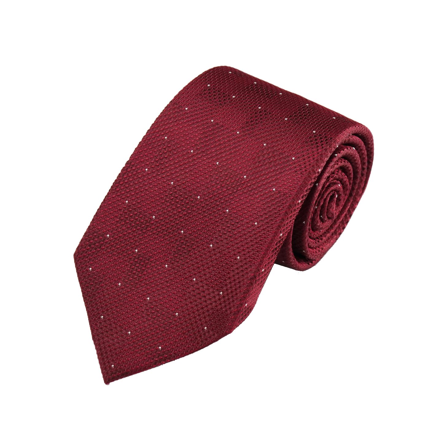 

[New Yorker Blue] Pindot Pattern Tie NB916075 Red, One Size Fits All, Business Suit Style, Gift