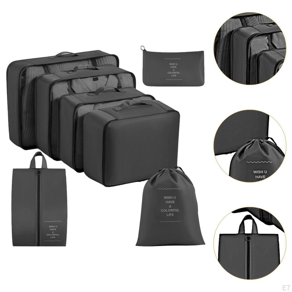 7 Lightweight Pouches for Travel Organization and Clothing Storage