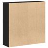Bookshelf Oak Black 98 x 29 x 97.5 cm Engineered Wood