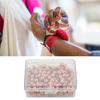 200pcs Rose Gold Pushpin Plastic Straight Pin Decorative Thumbtack Pins  Cork Boards
