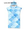 Rainbow Scale Microfiber Beach Towel Quick Dry Hooded Cloak Wetsuit Towels Adult Kids Parent-Child Poncho Bathrobe for Swim Surf