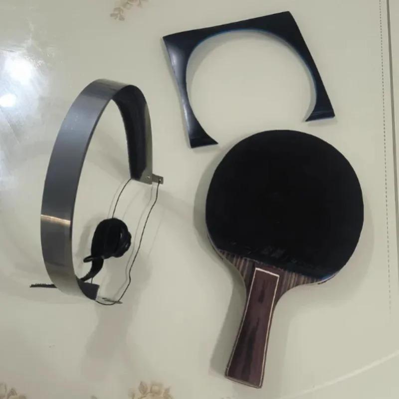 Stroj na řezání gumy na stolní tenis Stolní tenis Guma Nůž na oblouky Kulatý tvar Pálka na stolní tenis Nůžky na řezání gumy Snadné použití