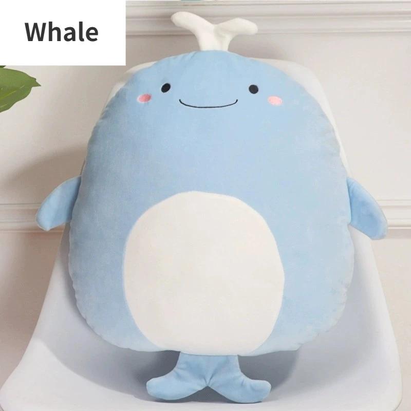 40cm Cuddly Squishy Penguin Pig Rabbit Panda Crab Kawaii Zoo Animal Plush Pillow Soft Plushie Peluche Doll Kids