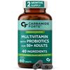 Carbamide Forte Multivitamin Tablets For Adults 50+ | Multivitamin for Senior Citizens 50 Plus | Multivitamin 50 Plus With Probiotics To Support
