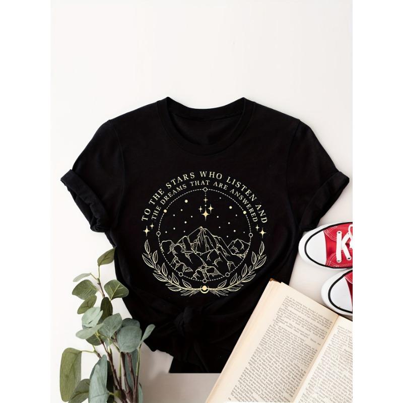 BUY PRODUCTS City of Stars Shirt, Retro Shirt in Comfortable Colors for Night Club, Unisex Book Lover T-Shirt, Fantasy Reader Shirt