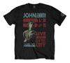 Unisex Shirt Cotton Oversize Large Size John Lennon Live In Nyc 1972 The Beatles Official M