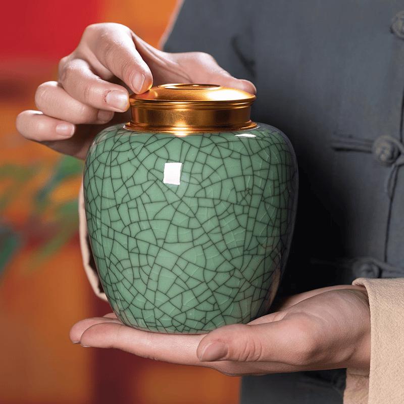 Handun Ceramic Tea Storage Jar