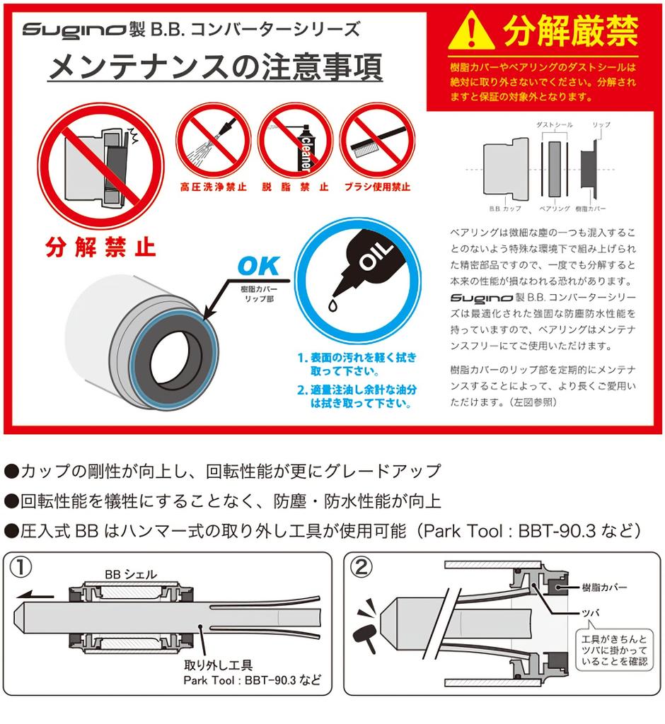 Sugino SUPER CERAMIC CONVERTER PF30-IDS24