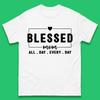 Blessed Mom All Day Every Day Mens T-Shirt Womens Tops Tees