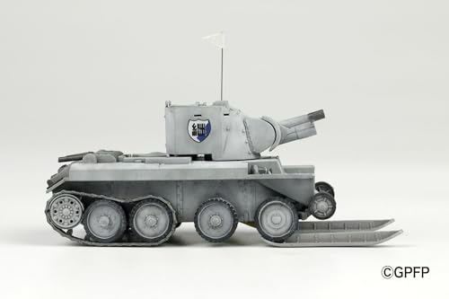 Platz Girls & Panzer Final Chapter BT-42 Assault Gun Continuation High School Fierce Battle on the Snowfield! Ski-equipped version 1/72 scale plastic