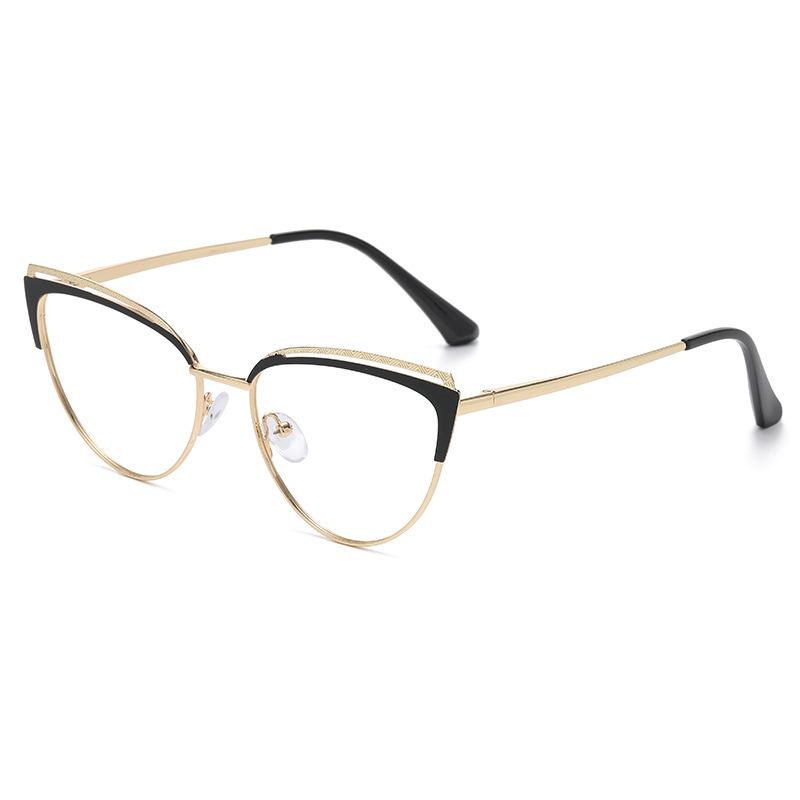 Trendsetting Color-Changing Anti-Blue Light Cat-Eye Glasses for Women