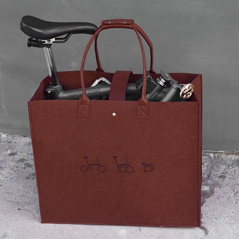 1 Pezzo Borsa Leggera alla Moda Pieghevole per Deposito Bici da 14-16 Pollici per Borsa da Tote Borsa da Trasporto Bicicletta