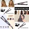 Professional 31mm Diameter Ceramic Curling Wand With 10 Temperature Settings For All Hair Types