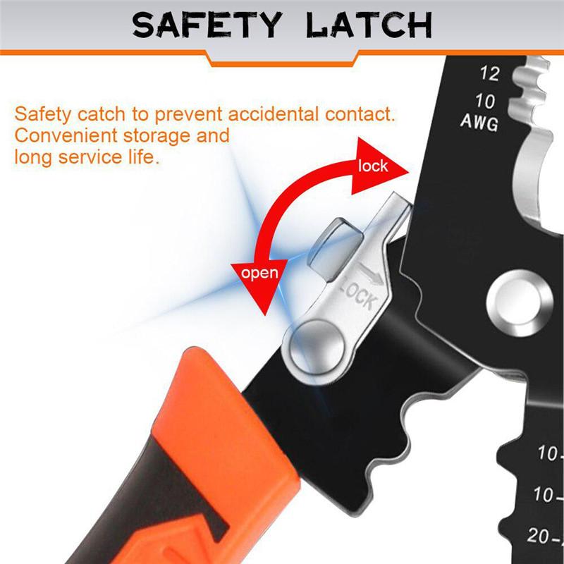 YOUYIKE 9-in-1 Abisolierzange Mit Spannungsprüfer - Das Allround-Tool